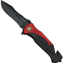Rescue Taschenmesser mit Gurtschneider und Glasbrecher