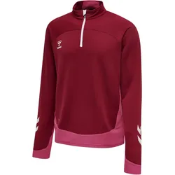 hummel LEAD 1/2-Zip Trainingspullover biking red M