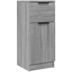 vidaXL Sideboard Grau Sonoma 30x30x70 cm Holzwerkstoff