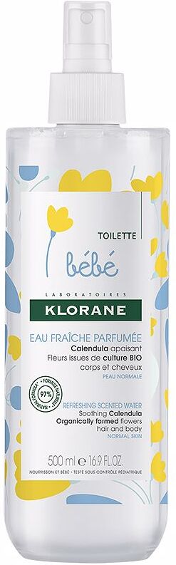 Klorane Bébé agua fresca perfumada 500 ml
