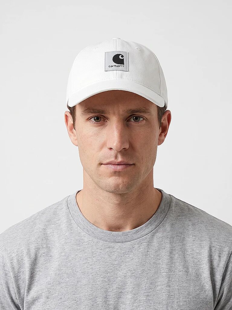 CARHARTT WIP Kappe DEARBORN UNCOATED weiss M