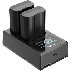 SmallRig EN-EL15 Akku und Charger Kit (Kamera Akku), Kamera Stromversorgung, Schwarz