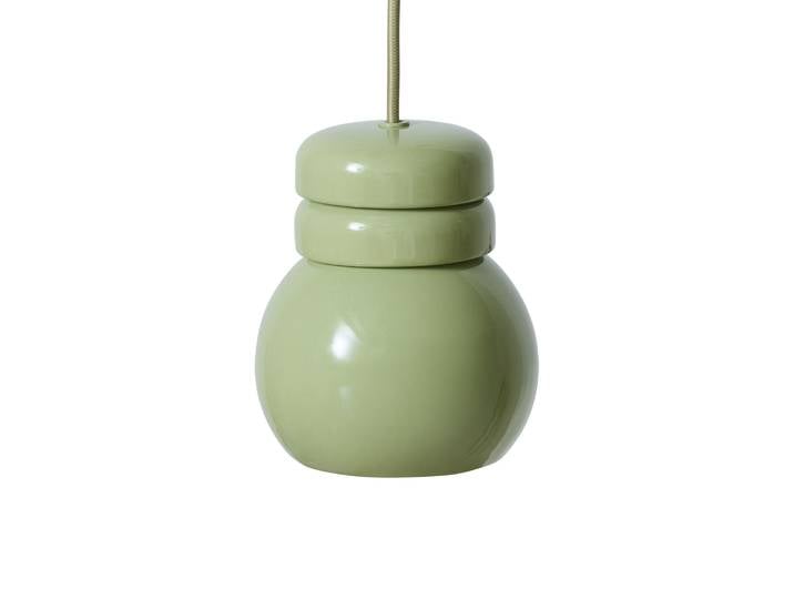 HK LIVING - Suspension Bulb - Vert - Grès émaillé