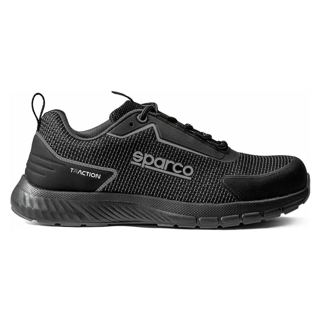 Sparco Sicherheitsschuhe Traction (45) (TRACTION FUJI NRNR NOIR)