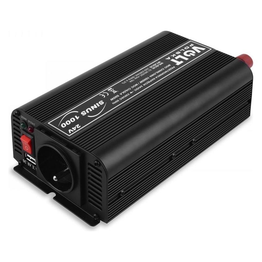 No Name Volt Wandler Polen Sinus 500/1000W 24V / 230V (23859)