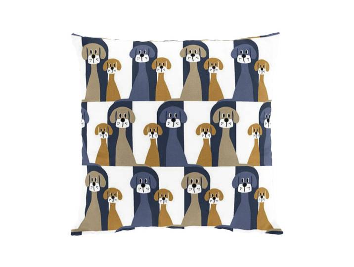 Arvidssons Textil Taie Buster 47x47 cm Bleu-beige
