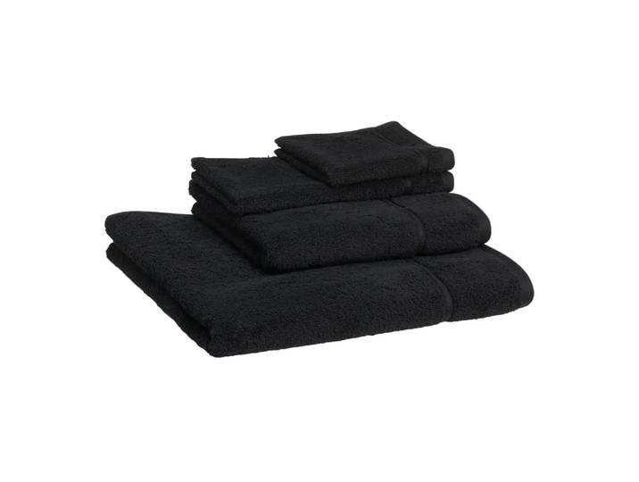 Handtuch Primo, Byyu, schwarz, Baumwolle