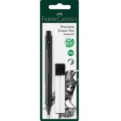 Faber-Castell Precision Eraser Pen Radierstift inkl. Nachfüllradierer