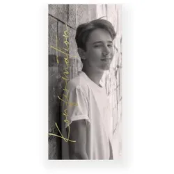 Einladungskarte Konfirmation: Foto Lesezeichen mit Fotos