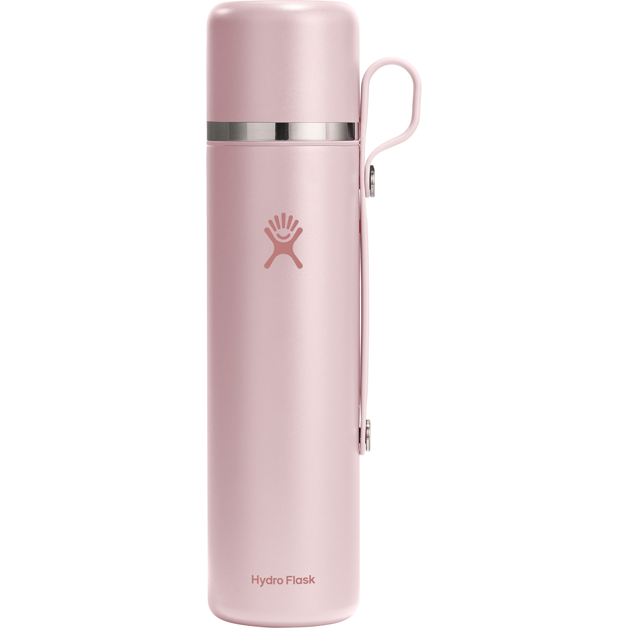 Hydro Flask 36oz Hot Isolierflasche mit Becher Isolierflaschen rosa Größe 1L Camping