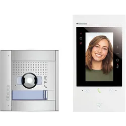 Bticino, Klingel + Türsprechanlage, VIDEO SET MIT TÜRSTATION SFERA (363518 FLEXONE) (Drahtgebunden, Ethernet, Kabelgebunden, WLAN)