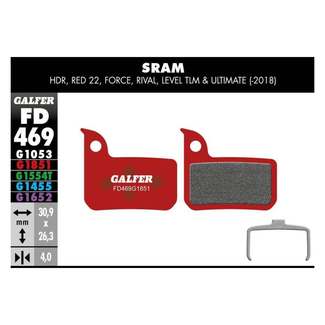 Galfer Bike Advanced Bremsbeläge (SRAM) (FD469G1851)