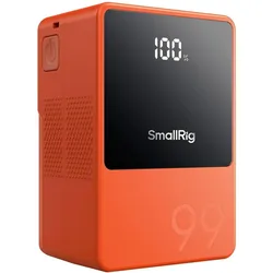 SmallRig VB99 Mini V-Mount Batterie (Kamera Akku), Kamera Stromversorgung, Orange