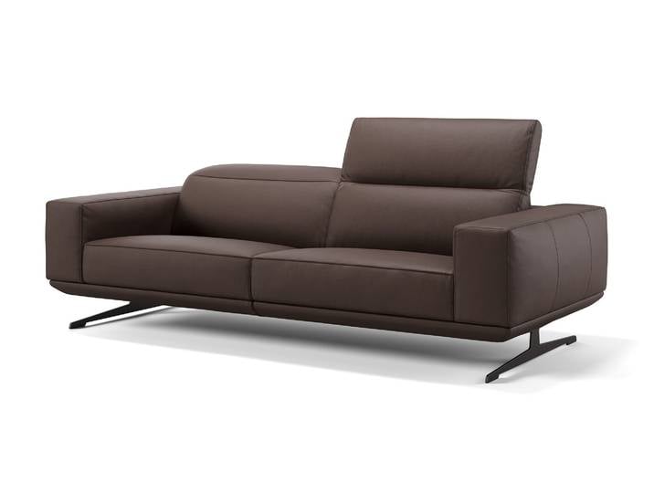 Designer Leder 3-Sitzer Couch MERANO Lounge Sofa Designcouch