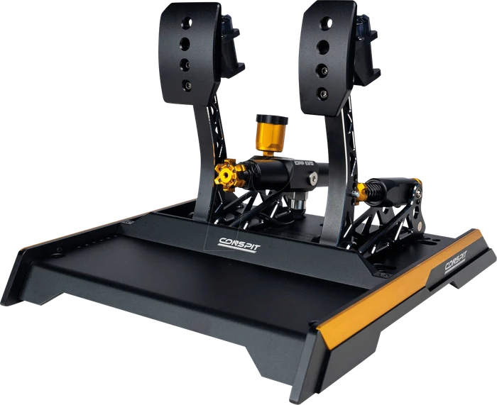 Conspit CPP EVO 2 V2 Pedalset, hydraulischer Bremszylinder - schwarz