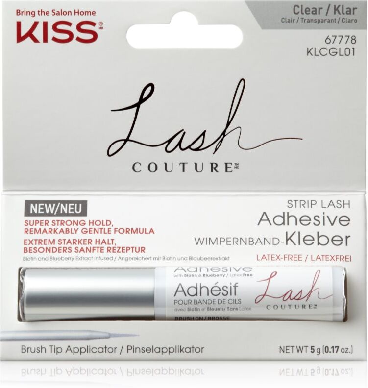 Kiss Lash Couture colle faux-cils avec applicateur teinte White 5 g