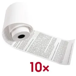 EXACOMPTA 10er-Pack Thermo-Kassenrollen »Lastschrift« 57 mm / 18 m - 55 g/m2 weiß, 5.7 cm
