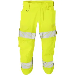 Warnschutz-Dreiviertel-Stretchhose "Accelerate Safe" - C62 - hi-vis gelb