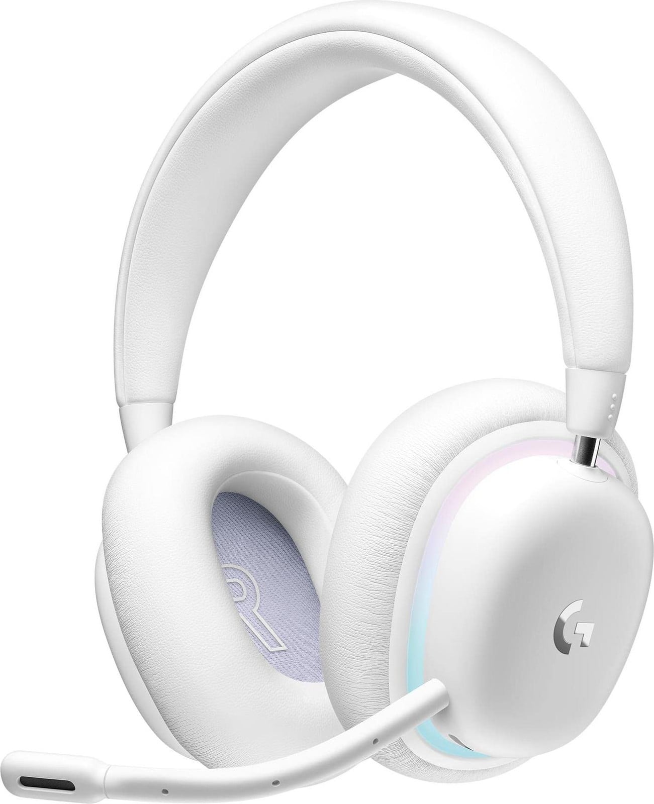 Logitech G G735 Draadloze Hoofdtelefoon Bluetooth en LIGHTSPEED - Wit (White Mist)