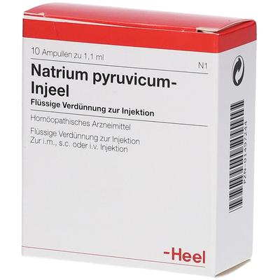 Natrium Pyruvicum Injeel Ampullen 10 St