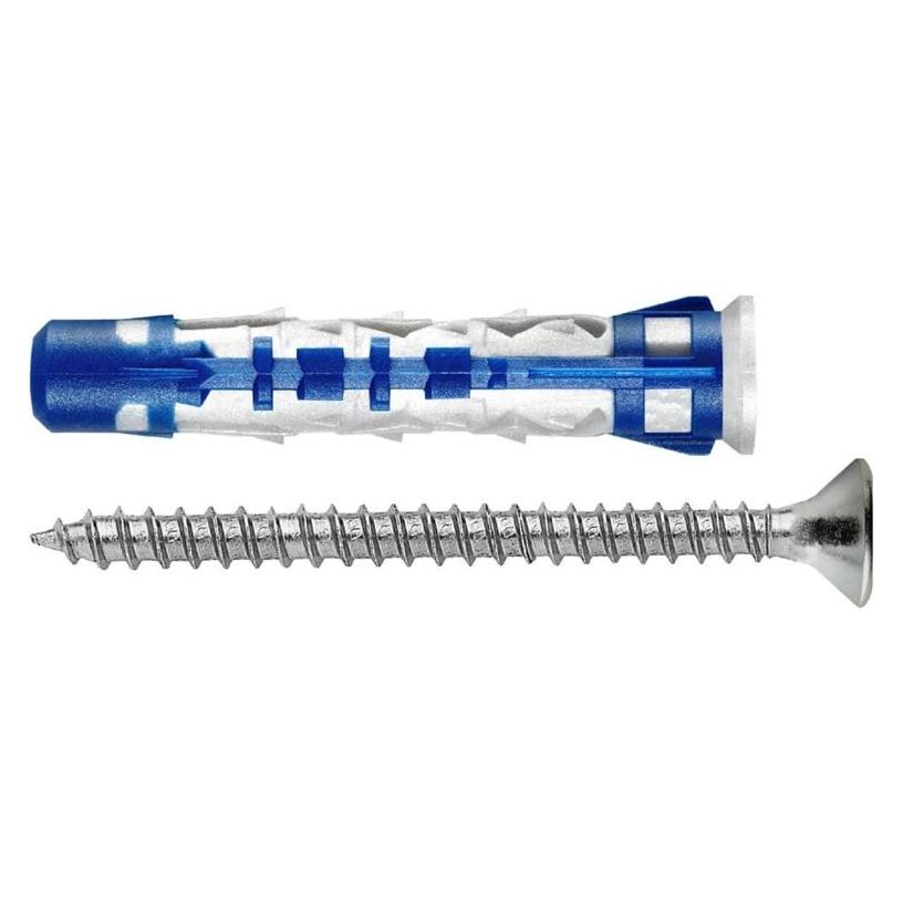 Elematic NYLON PLUG WIT SCR 8X35 BLUEFIX50PCS (50 Stk.) (33036391)