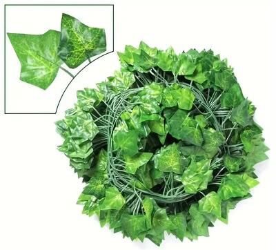 Uplift Essentials Lifelike Artificial Green Ivy Leaf Garland (6.5 Ft Strand) sweet Potato