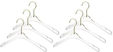 YBM Home Quality Acrylic Clear Hangers