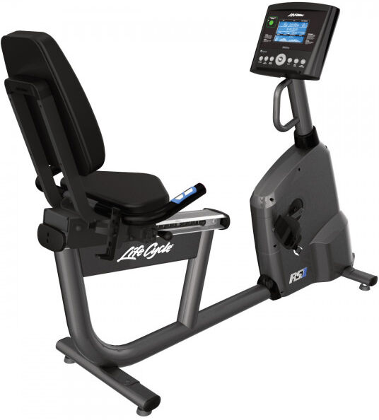 Life Fitness RS1 Step Through Recumbent Cycle Exercise Bike with Go Console