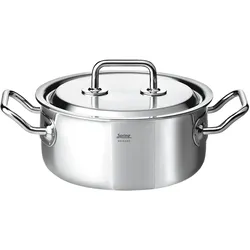 Spring Brigade Premium, Pfanne + Kochtopf, Silber