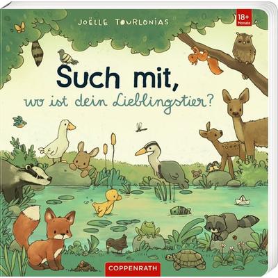 Such mit, wo ist dein Lieblingstier?, Gebundene Ausgabe von Joëlle Tourlonias, Coppenrath, 978-3-649-65232-8