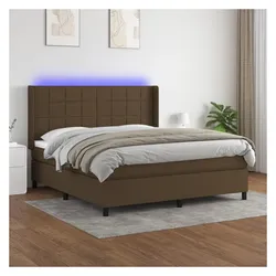 vidaXL, Boxspringbett, Alexandria (Block mit Quadraten) (180 x 200 cm)
