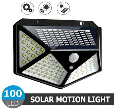 Uplift Essentials Solar Motion Sensor Flood Light Outdoor Waterproof Solar Motion Sensor Flood Light Outdoor Waterproof