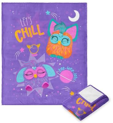 Northwest Hasbro Furby Silk Touch Throw Blanket