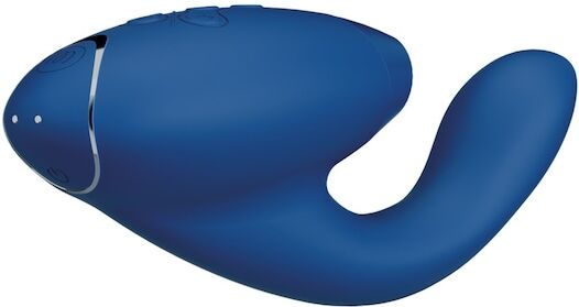 Womanizer Vibratoren Duo-2BlueberryLuxuriöser Dual Stimulator Mit Pleasure Air Technologie Für Die Klitoris Und Vibration Für Den G-Punkt 1 Stk. (209,00 € / 1 Stk.)