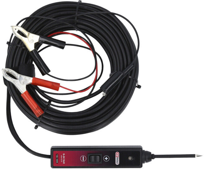 KS Tools Testeur 6 - 24 V avec 25 mètres de câble (150.1655)