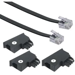 Schwaiger Telefon Anschlussleitung universal 6m