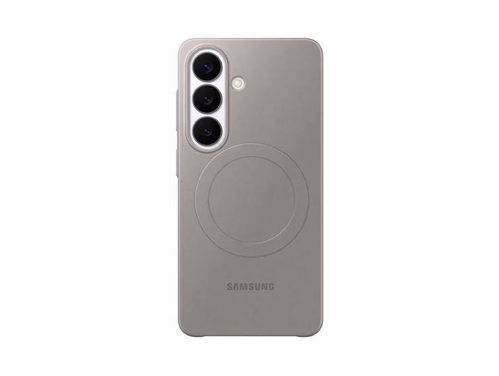 Samsung S26 Hard-Cover Slim Magnet Case Gray Samsung Cover – Handyhülle/Handy Tasche – grau