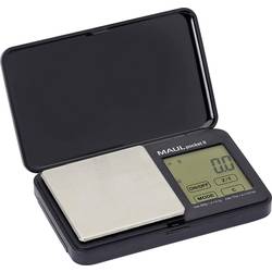 Maul Taschenwaage MAULpocket II, 500 g Taschenwaage 1611590 Wägebereich (max.) 500 g batteriebetrieben Schwarz