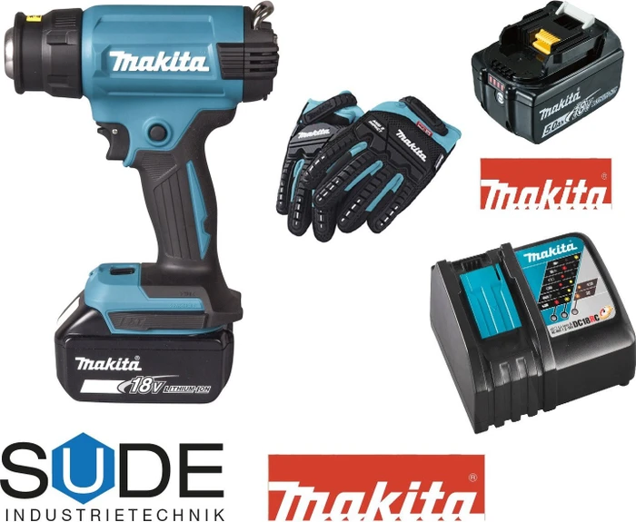 makita DHG181ZK Heißluftfön 18,0 V, ohne Akku