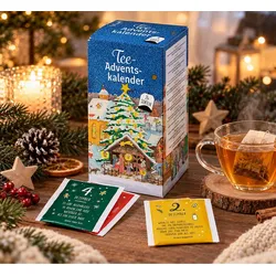 Tee-Adventskalender »Christkindlmarkt«