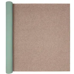 Midori Rasenteppich 133 x 2000 cm Beige mit Noppen Kunstrasen Teppich Balkon Terrasse Outdoor