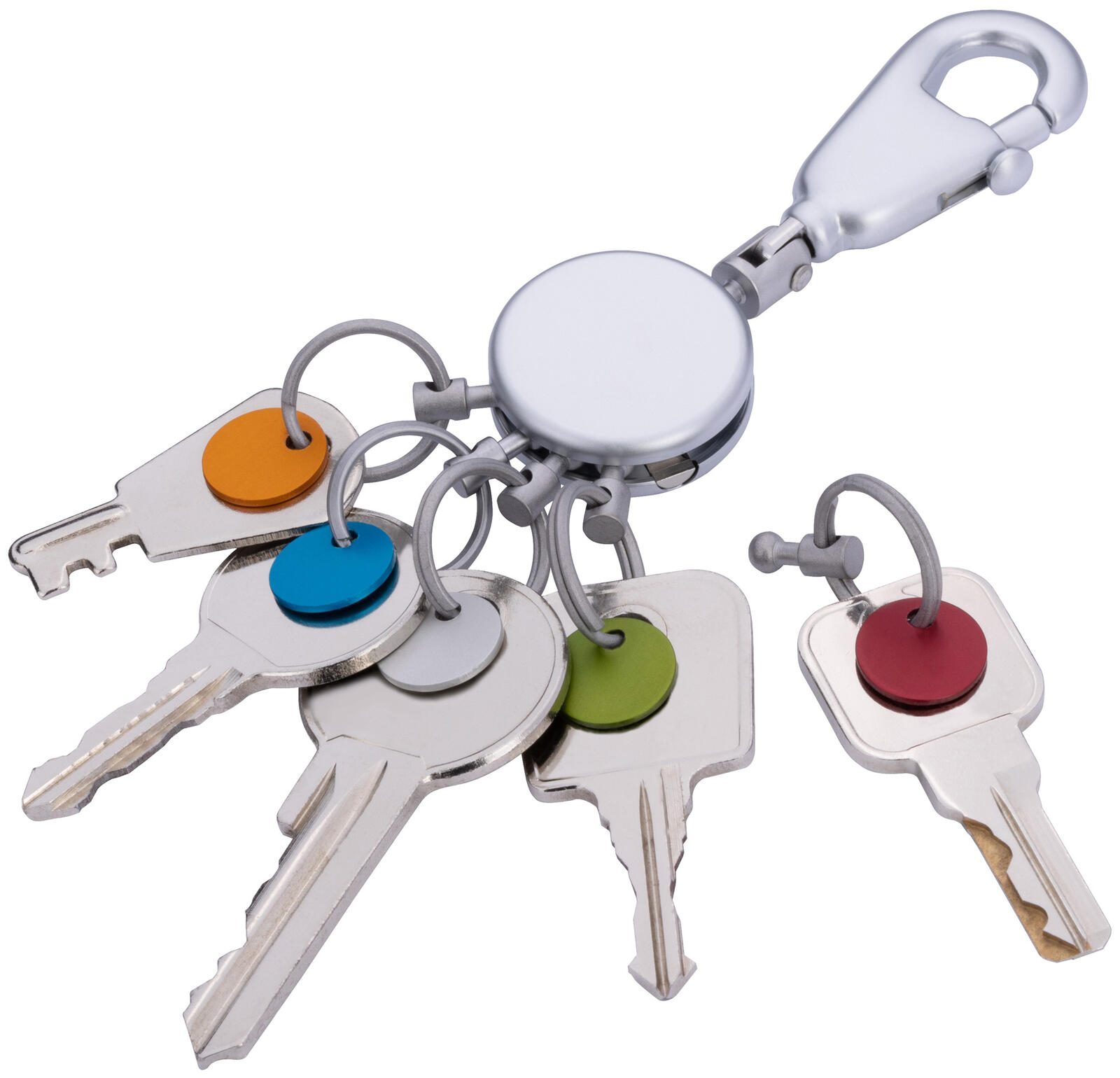 TROIKA® Schlüsselanhänger PATENT/Colour matt KYR61/MC