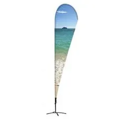 Showdown Displays Fahnenmast »Beachflag Alu Tropfen 345 cm« - ohne Bezug
