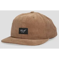REELL Flat 6-Panel Cap copper brown cord Gr. Uni