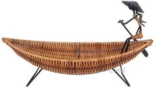 Old Modern Handicrafts Asian Style Tranquility Boat Basket