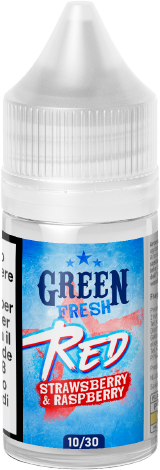 Eliquid France Red Green Fresh Aroma Mini Shot 10ml Fragola Lampone Ghiaccio