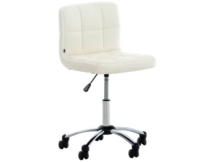 TPFLiving Hocker Medina (mit dick gepolsterter Sitzfläche - drehbar und höhenverstellbar), maximale Belastbarkeit des Hockers: 120 kg