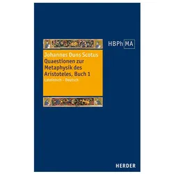 Quaestionen zur Metaphysik des Aristoteles, Buch I. Quaestiones super libros Metaphysicorum, Fachbücher von Johannes Duns Scotus, Joachim R. Söder
