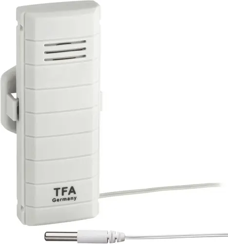 TFA Dostmann Kat.Nr. 30.3301.02 "Weather Hub" Temperatursender mit wasserdichtem Kabel Funk-Thermometer