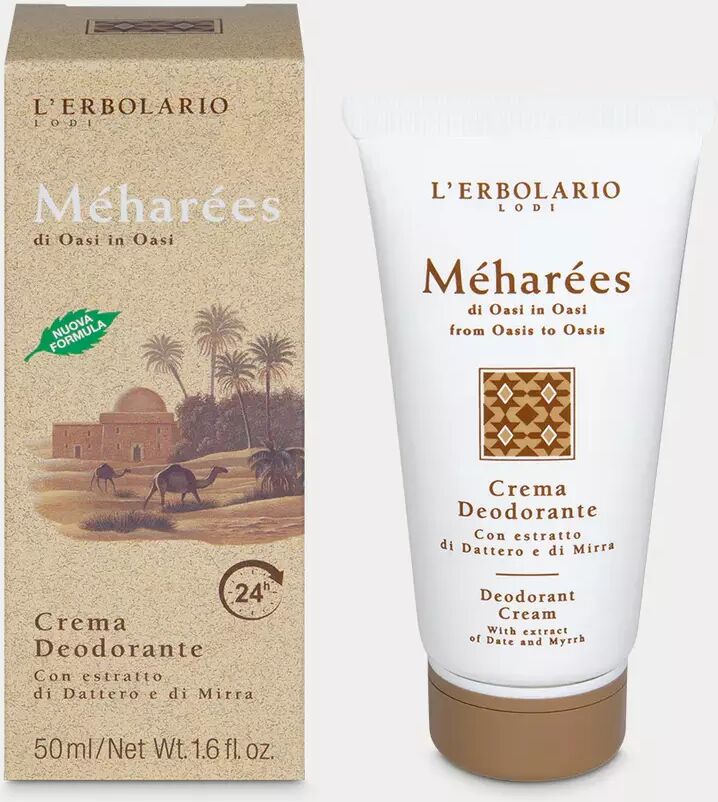 L'Erbolario Meharees Crema Desodorante 50 ml